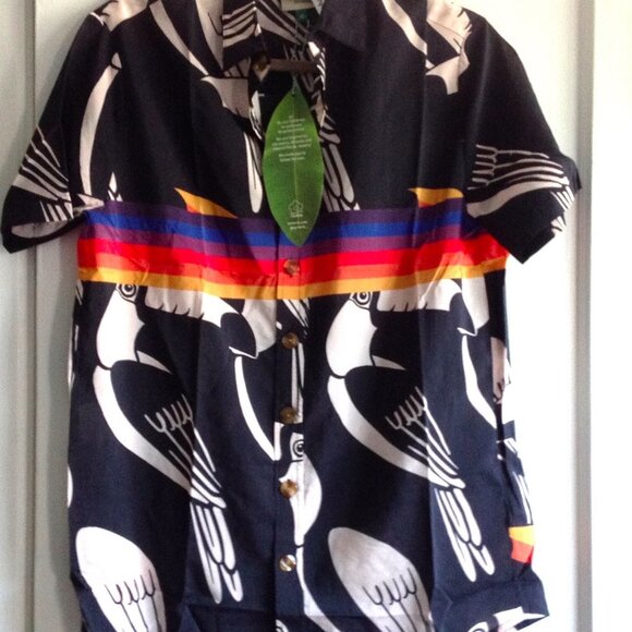 FARM Rio Tucanos Boyfriend Shirt - Picture 6 of 10